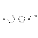 CAS#: 209527-30-0， N-[2-(4-Ethoxyphenyl)-2-Oxoethyl]Formamide