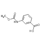 CAS#: 209551-66-6， 3-[(Methoxycarbonyl)Amino]Benzoic Acid