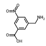 CAS#: 209604-85-3， 3-(Aminomethyl)-5-Nitro-Benzoic Acid