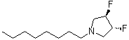 CAS#: 209625-78-5， (3R,4R)-3,4-Difluoro-1-Octylpyrrolidine