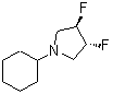 CAS#: 209625-81-0， (3R,4R)-1-Cyclohexyl-3,4-Difluoropyrrolidine