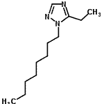 CAS#: 209969-92-6， 5-Ethyl-1-Octyl-1H-1,2,4-Triazole
