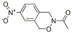 CAS 登录号：21038-10-8， 3-乙酰基-3,4-二氢-7-硝基-1H-2,3-苯并恶嗪