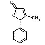 CAS#: 21053-63-4， 4-Methyl-5-Phenyl-2(5H)-Furanone