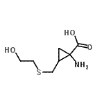 CAS#: 210576-79-7， 1-Amino-2-{[(2-Hydroxyethyl)Sulfanyl]Methyl}Cyclopropanecarboxylic Acid