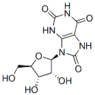 CAS#: 21082-30-4， 7,9-Dihydro-9-beta-D-Ribofuranosyl-1H-Purine-2,6,8(3H)-Trione