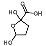 CAS#: 210823-27-1， 2,5-Dihydroxytetrahydro-2-Furancarboxylic Acid