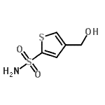 CAS#: 210827-36-4， 4-(Hydroxymethyl)-2-Thiophenesulfonamide