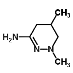 CAS#: 210889-89-7， 1,5-Dimethyl-1,4,5,6-Tetrahydro-3-Pyridazinamine