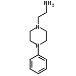 structure of CAS# 21091-61-2, 2-(4-Phenyl-1-Piperazinyl)Ethanamine;[2-(4-phenylpiperazin-1-yl)ethyl]amine;1-piperazineethanamine, 4-phenyl-;2-(4-phenylpiperazin-1-yl)ethanamine