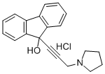 CAS#: 2110-37-4， 9-(3-Pyrrolidin-1-Ium-1-Ylprop-1-Ynyl)Fluoren-9-Ol Chloride