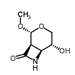CAS#: 211182-66-0， (1R,2R,5R,6S)-5-Hydroxy-2-Methoxy-3-Oxa-7-Azabicyclo[4.2.0]Octan-8-One
