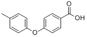 结构式 CAS# 21120-65-0, 4-(4-甲基苯氧基)-苯甲酸