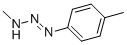 structure of CAS# 21124-13-0, 3-Methyl-1-p-Tolyltriazene;4-Methyl-N-Methylazo-Aniline;4-Methyl-N-Methylazoaniline;Methylazo-(4-Methylphenyl)Amine
