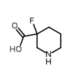 CAS#: 211379-83-8， 3-Fluoro-3-Piperidinecarboxylic Acid