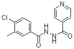 CAS#: 21150-05-0， N(1)-Isonicotinoyl-N(2)-3-Methyl-4-Chlorobenzoylhydrazine
