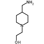 CAS 登录号：21168-72-9， 2-[4-(氨基甲基)-1-哌啶基]乙醇