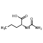 CAS#: 211681-85-5， N-Carbamoyl-D-Norvaline