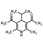 CAS#: 21170-62-7， 1,1'-(4-Isopropyl-2,6-Dimethyl-1,4-Dihydropyridine-3,5-Diyl)Diethanone