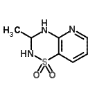 CAS#: 211809-19-7， 3-Methyl-3,4-Dihydro-2H-Pyrido[2,3-e][1,2,4]Thiadiazine 1,1-Dioxide