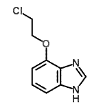 CAS#: 212062-44-7， 4-(2-Chloroethoxy)-1H-Benzimidazole