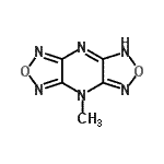 CAS#: 212391-77-0， 4-Methyl-1H,4H-Bis[1,2,5]Oxadiazolo[3,4-B:3',4'-E]Pyrazine