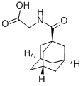 CAS 登录号：21241-41-8， N-(三环[3.3.1.1(3,7)]癸-1-基羰基)-甘氨酸