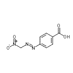 CAS#: 212519-36-3， 4-[(E)-(Nitromethyl)Diazenyl]Benzoic Acid
