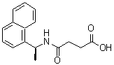 CAS#: 212556-04-2， 4-{[(1S)-1-(1-Naphthyl)Ethyl]Amino}-4-Oxobutanoic Acid