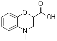 structure of CAS# 212578-38-6, 4-Methyl-3,4-Dihydro-2H-1,4-Benzoxazine-2-Carboxylic Acid;2-Carboxy-3,4-dihydro-4-methyl-2H-1,4-benzoxazine;2-Carboxy<wbr>-3,4-dihy<wbr>dro-4-met<wbr>hyl-2H-1,<wbr>4-benzoxa<wbr>zine, 2-C<wbr>arboxy-3,<wbr>4-dihydro<wbr>-4-methyl<wbr>-2H-benzo<wbr>[b][1,4]o<wbr>xazine;2-Carboxy<wbr>-3,4-dihy<wbr>dro-4-met<wbr>hyl-2H-1,<wbr>4-benzoxa<wbr>zine; 2-C<wbr>arboxy-3,<wbr>4-dihydro<wbr>-4-methyl<wbr>-2H-benzo<wbr>[b][1,4]o<wbr>xazine