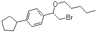 CAS#: 21270-10-0， [alpha-(Bromomethyl)-4-Cyclopentylbenzyl]Pentyl Ether