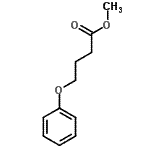 structure of CAS# 21273-27-8, Methyl 4-Phenoxybutanoate;Methyl 4-phenoxybutanoate #;Methyl 4-phenoxybutyrate