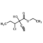 CAS#: 212848-05-0， Ethyl 3-Chloro-2-Cyano-2-Hydroxypentanoate