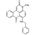 CAS#: 21295-58-9， 6-(Benzylamino)-3-Methyl-3H-Naphtho[1,2,3-De]Quinoline-2,7-Dione