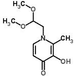 CAS#: 213026-86-9， 1-(2,2-Dimethoxyethyl)-3-Hydroxy-2-Methyl-4(1H)-Pyridinone