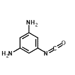 CAS#: 213212-89-6， 5-Isocyanato-1,3-Benzenediamine