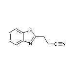 CAS#: 21344-51-4， 3-(1,3-Benzothiazol-2-Yl)Propanenitrile