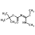 CAS#: 213739-25-4， 2-Methyl-2-Propanyl [(E)-(Methylamino)(Methylsulfanyl)Methylene]Carbamate