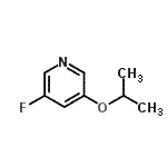 CAS#: 213766-03-1， 3-Fluoro-5-Isopropoxypyridine