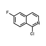 CAS#: 214045-86-0， 1-Chloro-6-Fluoroisoquinoline