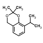 CAS 登录号：214077-01-7， 8-异丙基-2,2-二甲基-4H-1,3-苯并二氧杂环己烷