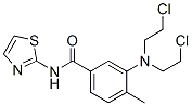 CAS#: 21447-40-5， 3-[Bis(2-Chloroethyl)Amino]-4-Methyl-N-(2-Thiazolyl)Benzamide