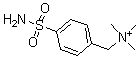 CAS#: 21481-58-3， 4-(Aminosulfonyl)-N,N,N-trimethyl-Benzenemethanaminium
