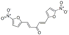 结构式 CAS# 2152-70-7, (1E,4E)-1,5-二(5-硝基呋喃-2-基)戊-1,4-二烯-3-酮