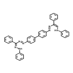 CAS#: 21520-87-6， (E,E)-1,1'-(4,4'-Biphenyldiyl)Bis{[(Z)-Phenyl(Phenylhydrazono)Methyl]Diazene}