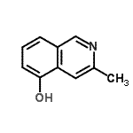 CAS#: 215237-76-6， 3-Methyl-5-Isoquinolinol