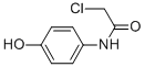 structure of CAS# 2153-11-9, 2-Chloro-N-(4-Hydroxyphenyl)Acetamide;2-Chloro-N-(4-Hydroxyphenyl)Ethanamide;Zinc00335843;Nsc38719