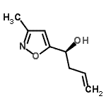 CAS#: 215360-95-5， (1S)-1-(3-Methylisoxazol-5-Yl)But-3-En-1-Ol