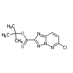 CAS#: 215531-34-3， 2-Methyl-2-Propanyl 6-Chloro[1,2,4]Triazolo[1,5-b]Pyridazine-2-Carboxylate