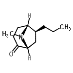 CAS#: 215585-46-9， (1R,5R,6S)-8-Methyl-6-Propyl-8-Azabicyclo[3.2.1]Octan-2-One